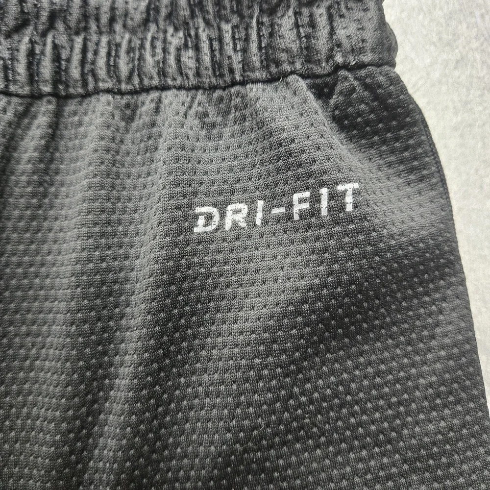 Air Jordan Men Activewear Shorts M Black Athletic Sweat Jumpman Logo Dri-Fit